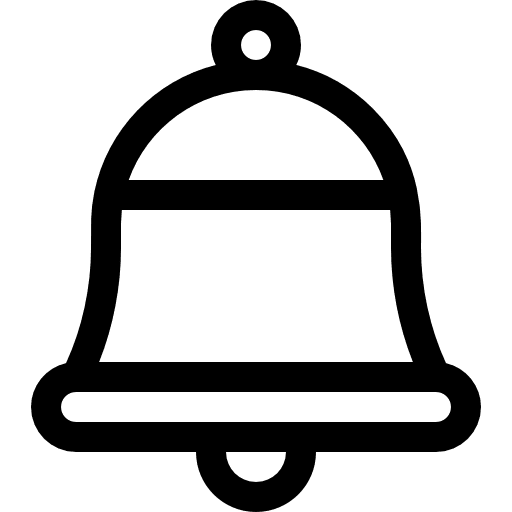 Ring ring music and multimedia tools and utensils icon