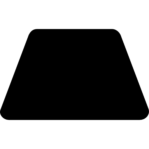 Trapezium geometry shapes and symbols shape icon