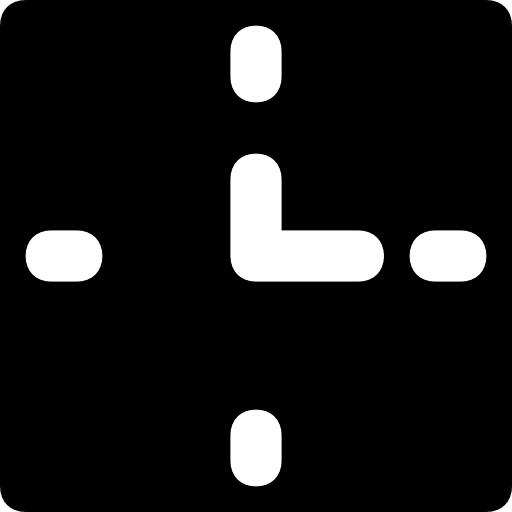 Clock watch clock square icon