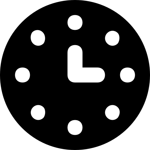 Clock watch time tools and utensils icon