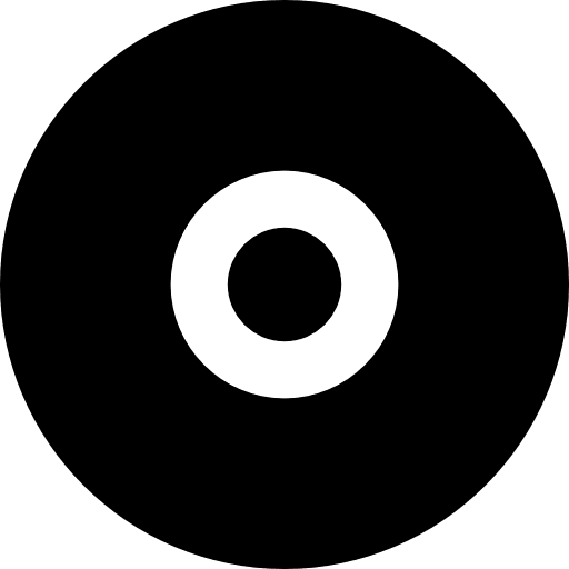 Vinyl vinyl long play audio icon