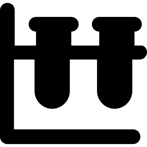 Test tubes medical test tube testing icon