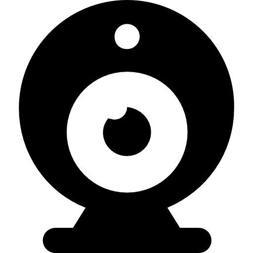 Web cam technology video web cam icon