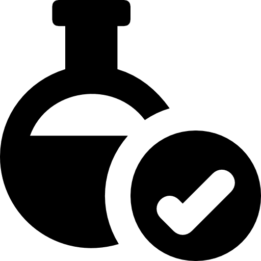 Flask science chemistry flask icon