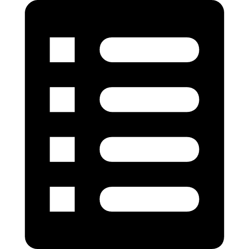 List education list tasks icon