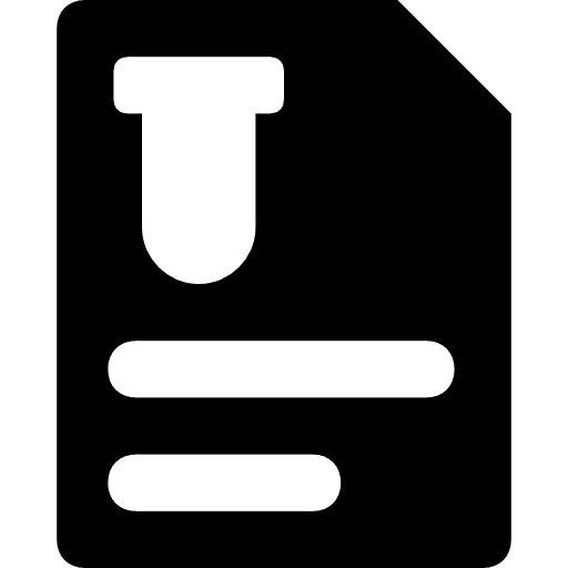 File document files and folders interface icon