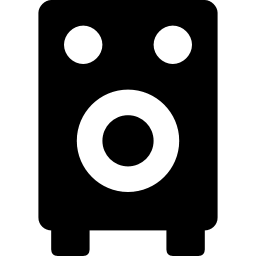 Speaker speakers subwoofer music icon