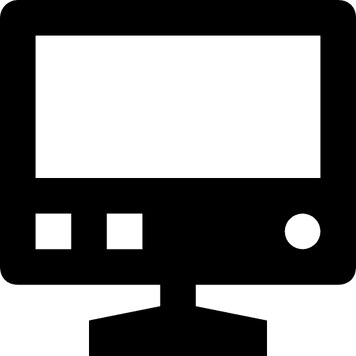 Computer technology television computer icon