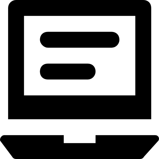 Laptop computing technology computer icon