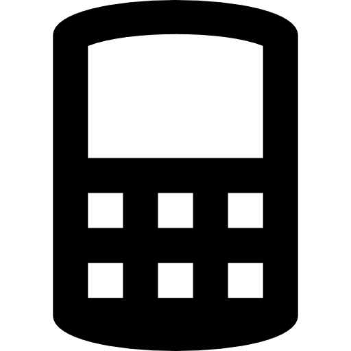 Mobile phone communications cellphone technology icon