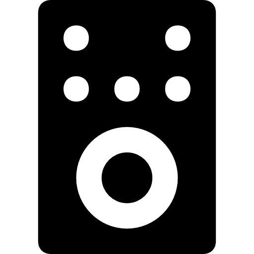 Speaker technology speakers music player icon