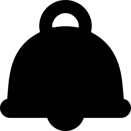 Bell music alarm bell icon