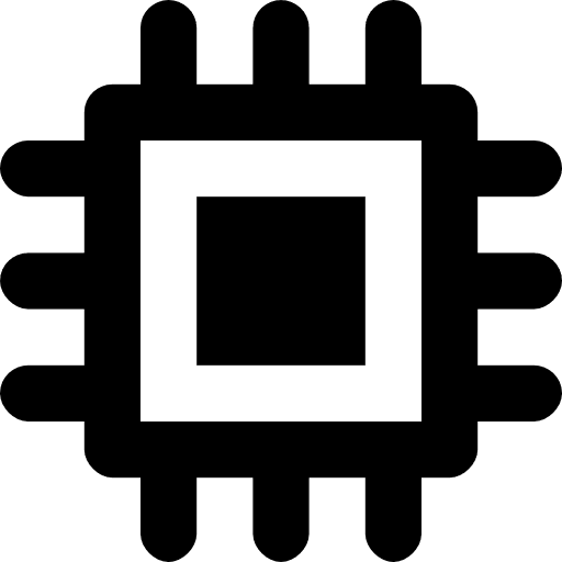 Cpu cpu technology electronic icon