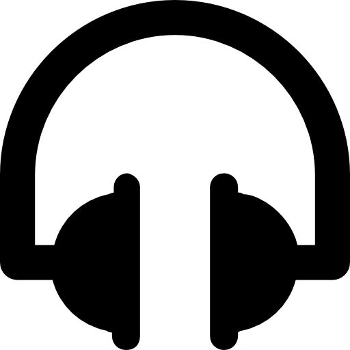 Headphones headphones communications technology icon