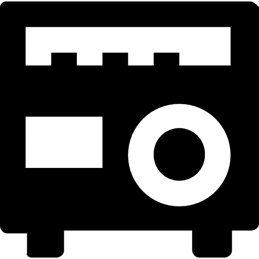 Radio technology electronic radio icon