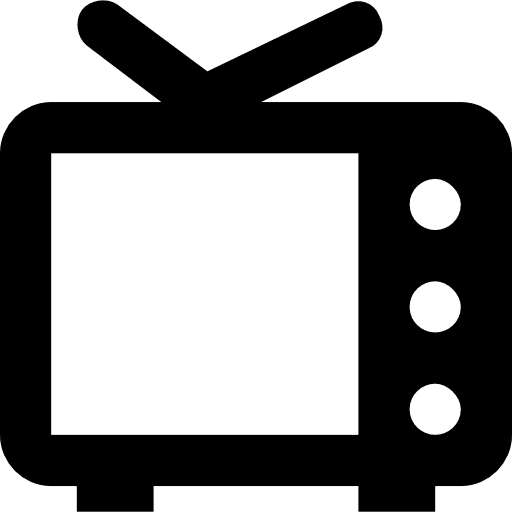 Television tv monitor electronics televisions icon