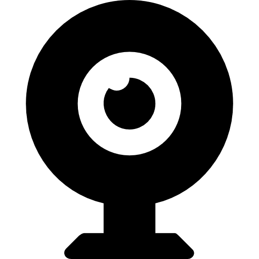 Webcam webcam video chat cam icon