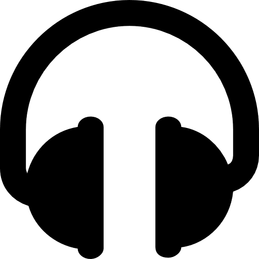 Headphones headphones sound electronics icon