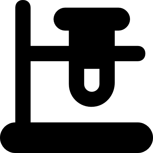 Test tube chemistry education test tube icon