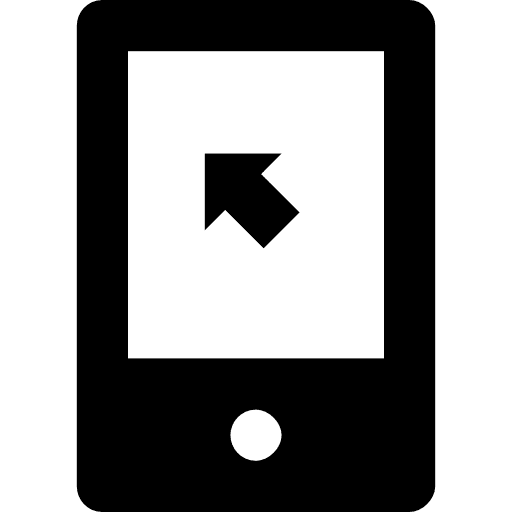 Smartphone mobile phone touch screen communications icon