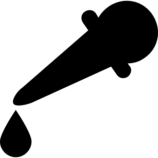 Pipette science tools and utensils chemistry icon