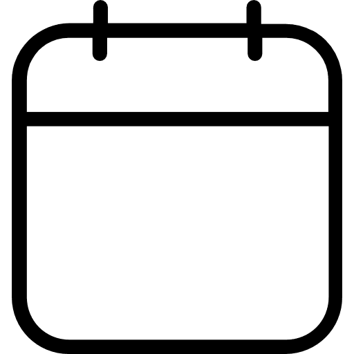 Calendar schedule time and date interface icon