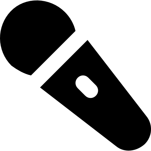 Microphone electronics music technology icon