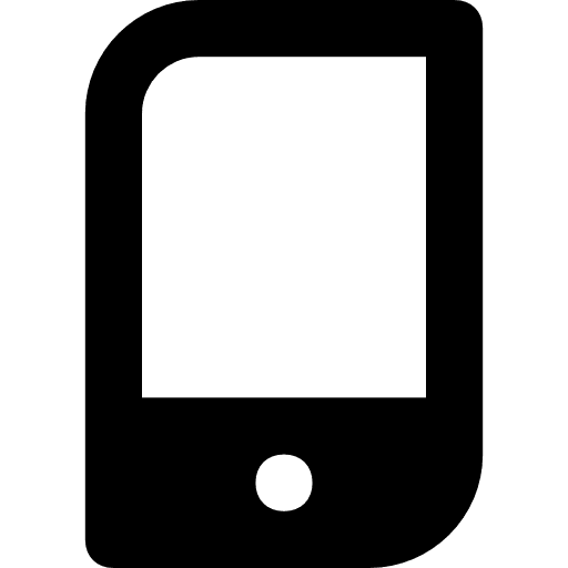 Smartphone education cellphone touch screen icon