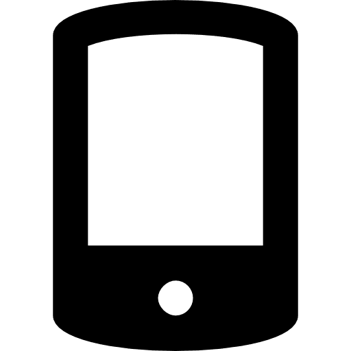 Smartphone touch screen mobile phone cellphone icon