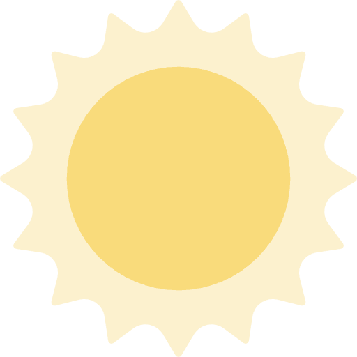 Sun sunlight meteorology sun icon