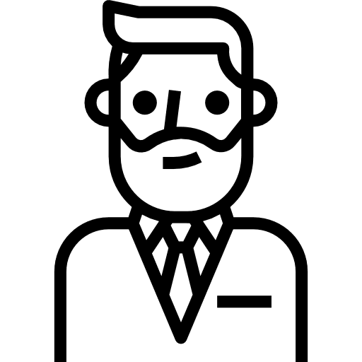 Boss user administrator worker icon