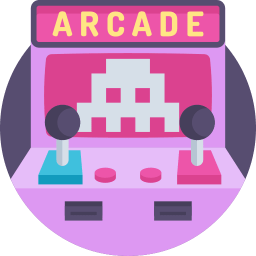 Arcade electronic technology gaming icon