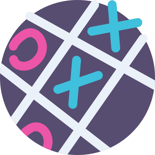 Tic tac toe entertainment tic tac toe circles icon