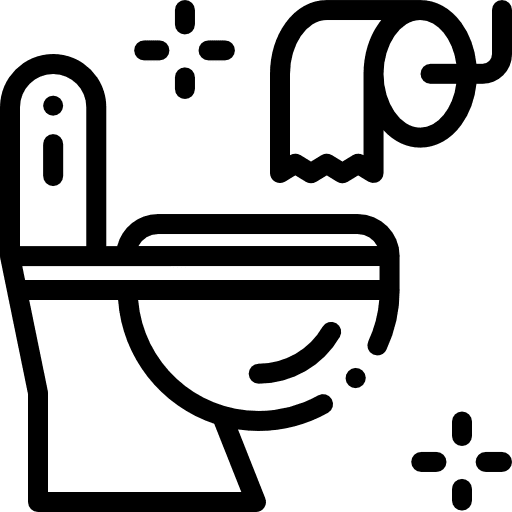 Toilet hygiene private privacy icon