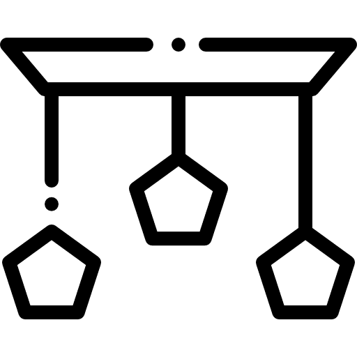 Lights light sparkling stars icon