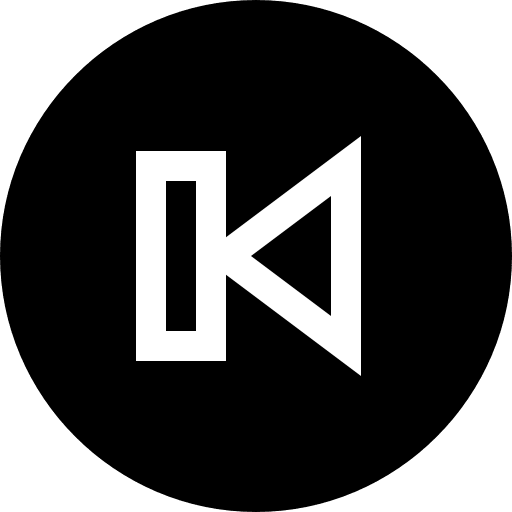 Back back multimedia option ui icon