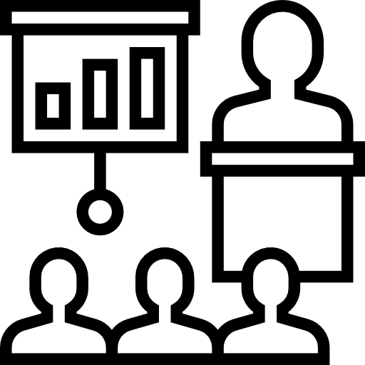 Meeting business and finance meeting group meeting icon