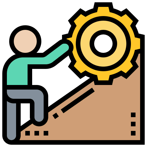 Challenges effort resilience support icon