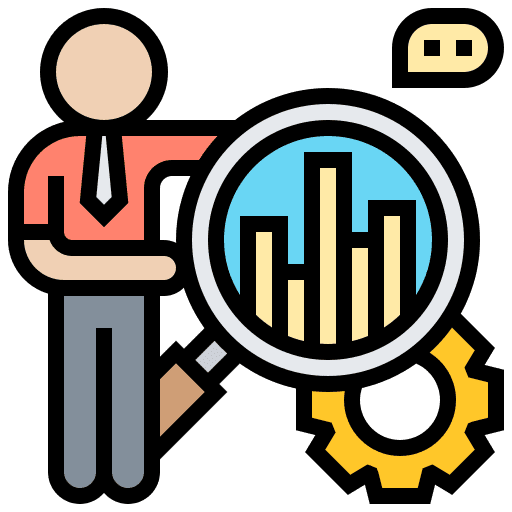 Testing process implementation project icon