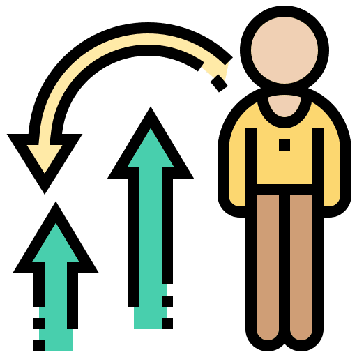 Increment business and finance sum increment icon