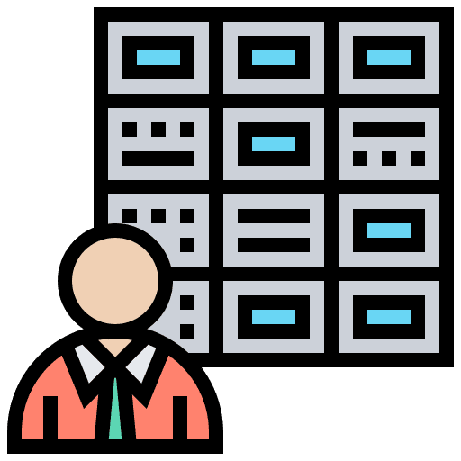 Product backlog business and finance product icon