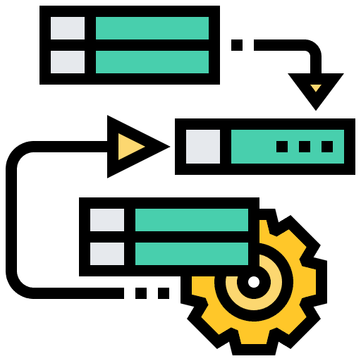 Product project backlog database icon