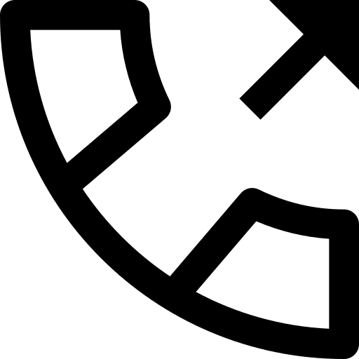 Out symbol call black icon