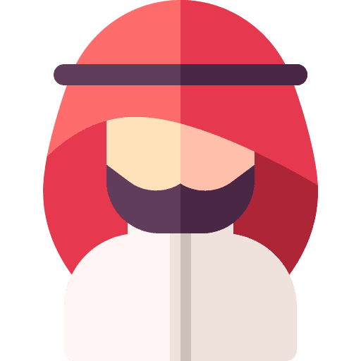 Arab avatar beard people icon
