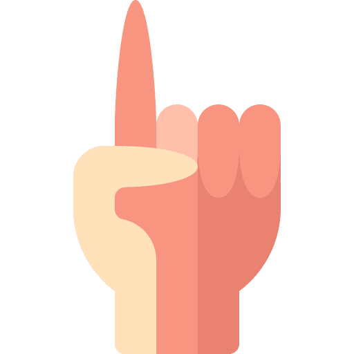 Faith in allah faith in allah up finger icon