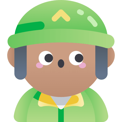 Soldier user man avatar icon