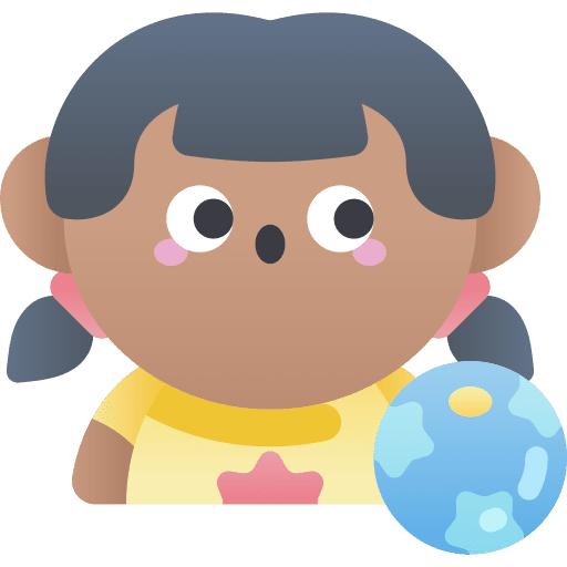 Child avatar young kid icon