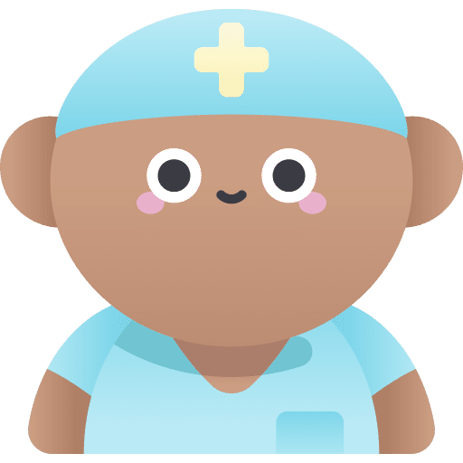 Nurse avatar user profession and jobs icon