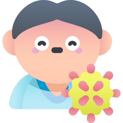 Pacient coronavirus pacient profile icon