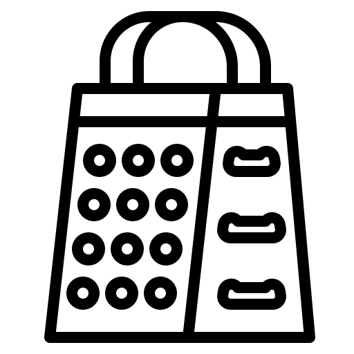 Grater food cheese furniture and household icon